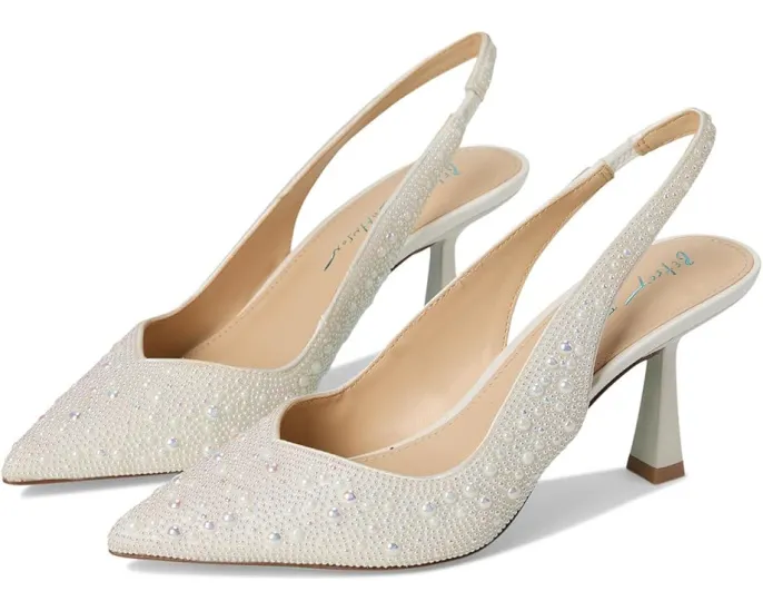 Блестящие туфли Clark на низком каблуке с застежкой на щиколотке от Blue by Betsey Johnson