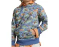 Tropical-Print French Terry Hoodie (Big Kid)