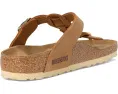 Сланцы Gizeh Braided из промасленной кожи с пробковой стелькой от Birkenstock