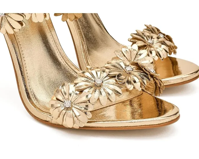 Босоножки Steve Madden Sunshine на шпильке с цветочным декором