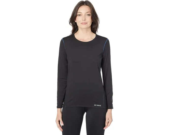 Термобелье Hot Chillys Clima-Trek с круглым вырезом и длинными рукавами