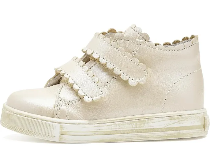 Кожаные кроссовки Naturino Blara Vl с двойной липучкой