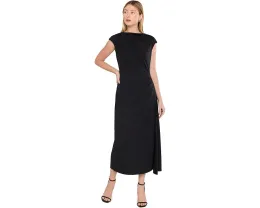 Lauren Ralph Lauren платье миди с плиссе из джерси