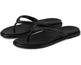 Шлепанцы OluKai Tiare из кожи с анатомической стелькой
