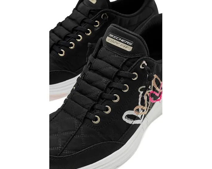 Кроссовки Skechers Contour Foam Cozy Fit Golden Embrace Hands Free Slip-ins с забавным дизайном
