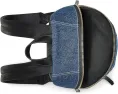 Цветной джинсовый рюкзак Biker Color-Block Denim Marc Jacobs