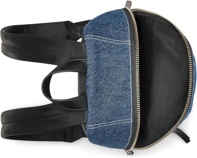 Цветной джинсовый рюкзак Biker Color-Block Denim Marc Jacobs