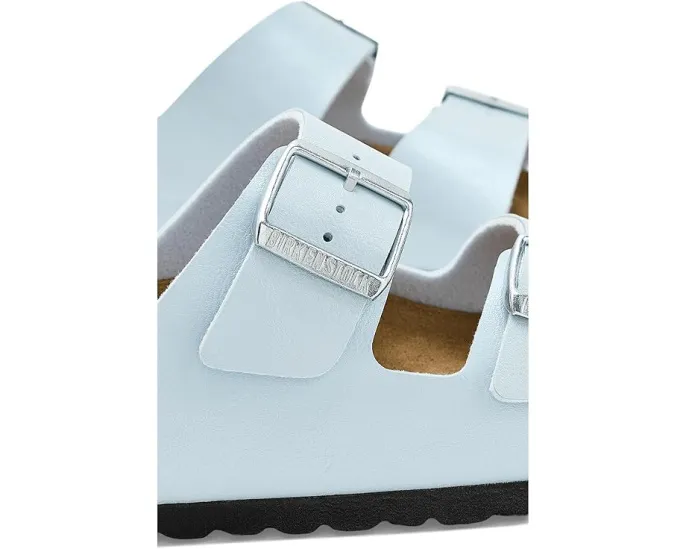 Сандалии Birkenstock Arizona из синтетического материала Birko-Flor с атласным блеском