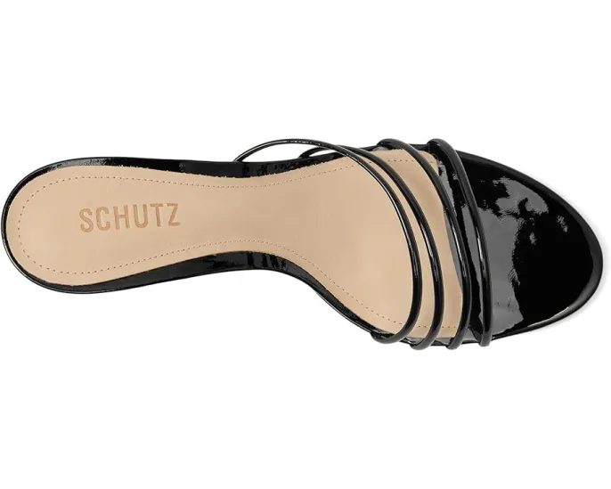 Босоножки Schutz Inez Mule на шпильке с открытым мысом и стяжками