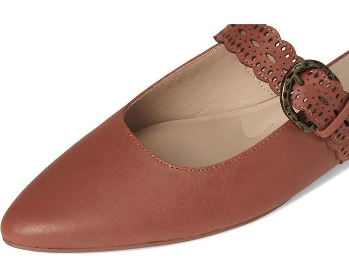 Лоферы Lucky Brand Nicona с перфорацией и клиновидным каблуком