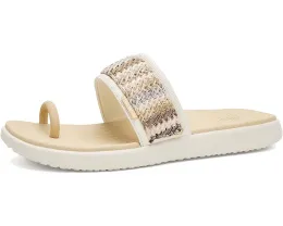 Босоножки Maui Breeze Toe Loop с кольцом на мыске цвет слоновой кости