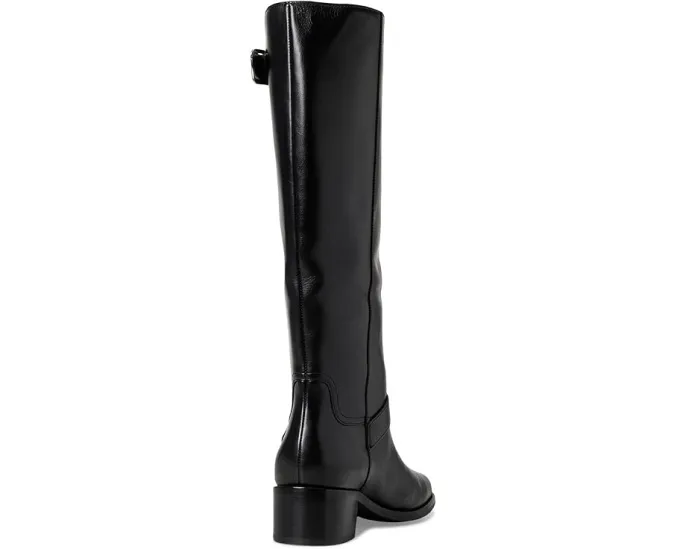 Высокие ботинки Vince Leighton Zip из замши с боковой молнией