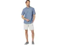 Рубашка L.L.Bean Comfort Stretch Chambray с коротким рукавом классического кроя