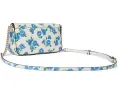 Кошелек Kate Spade New York Devin Springtime Blooms Flap Chain с цепочкой