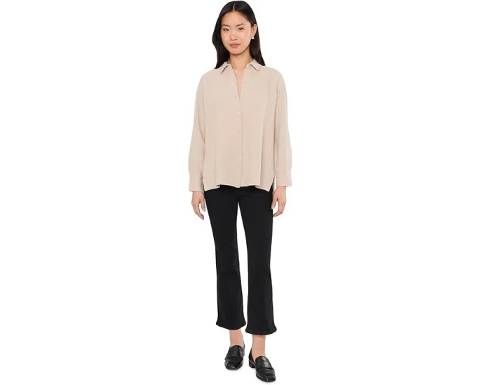 Облегающие расклешенные укороченные джинсы Madewell в цвете Black Rinse