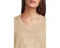 Свитер Elliott Lauren Pop Top с V-образным вырезом и стразами