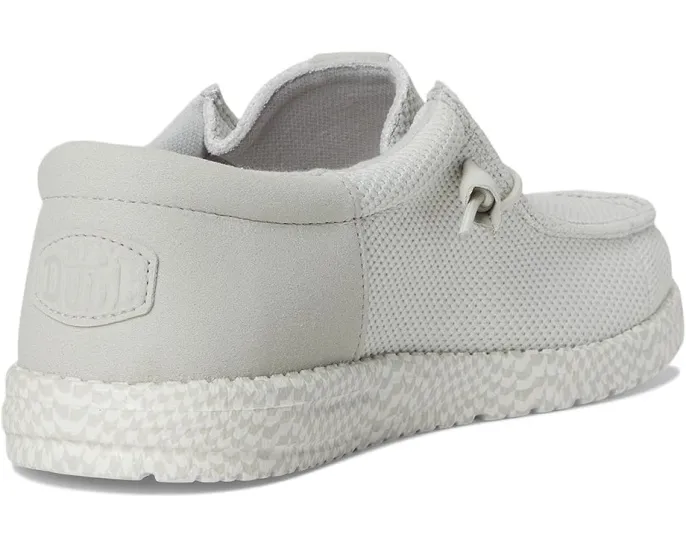 Кроссовки Hey Dude Wally Funk Warped Geo с геометрическим принтом и эластичными шнурками