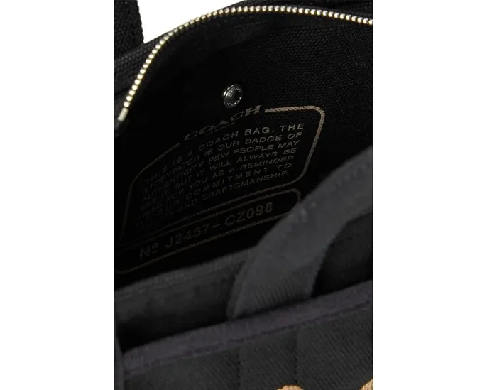 Сумка-тоут COACH Cargo Tote Bag 20 из денима и кожи