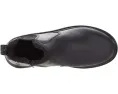 Dr. Martens 2976 Leonore Mono кожаные челси ботинки для детей с подкладкой из шерпы