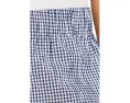 Eileen Fisher широкие брюки с клеткой из органического хлопка