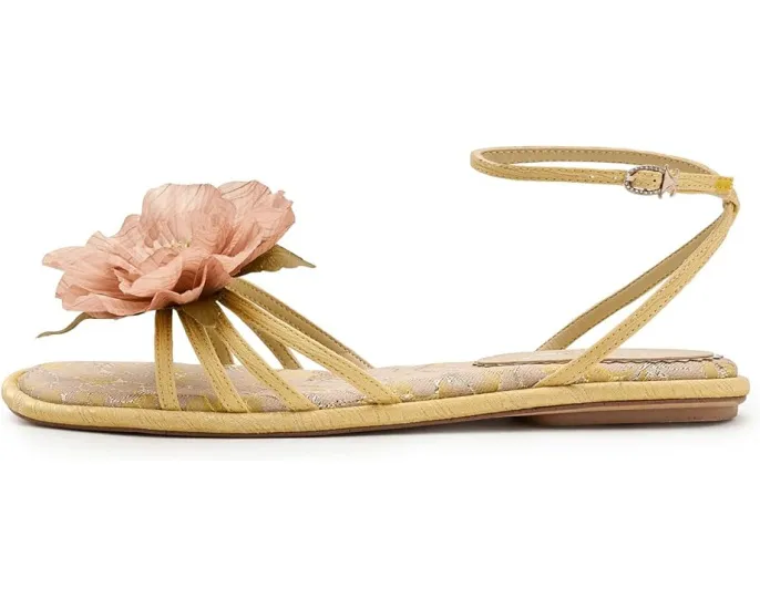 Сандалии Circus NY by Sam Edelman Olana Flower на плоской подошве с цветочным акцентом