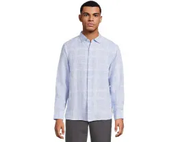 Рубашка Tommy Bahama Paradisio Plaid из льна с длинным рукавом