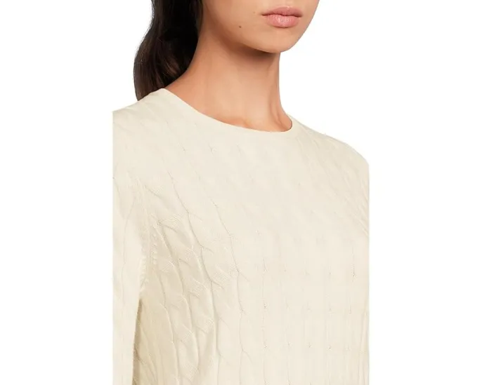 Свитер Elliott Lauren Able Cable с длинными рукавами и воротником-гольф