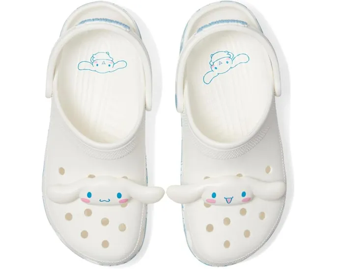 Кроксы Crocs Classic Hello Kitty с ремешком