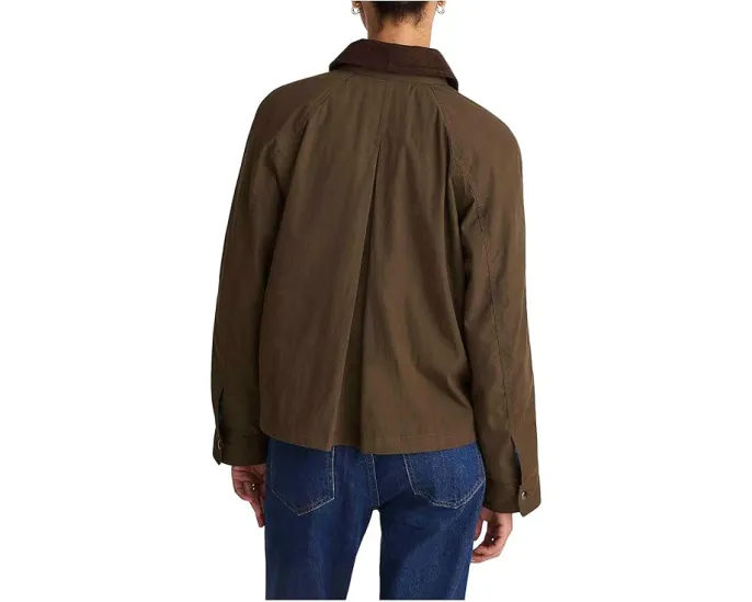 Madewell Куртка пожарного из вощеного хлопка с накладными карманами