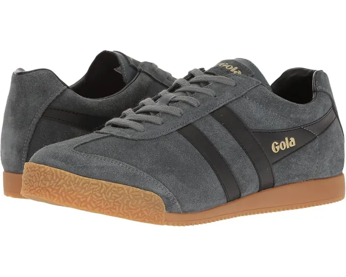 Gola Harrier кроссовки из гладкой кожи с круглым носком и резиновой подошвой