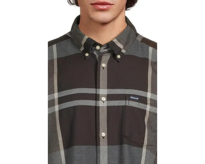 Рубашка Barbour Dunoon из хлопка твил с классическим кроем