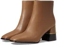 Tory Burch кожаные ботильоны на каблуке 75 мм с боковой молнией