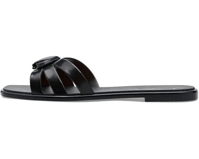Блестящие сандалии Sculpted Spade Jelly с квадратным носком