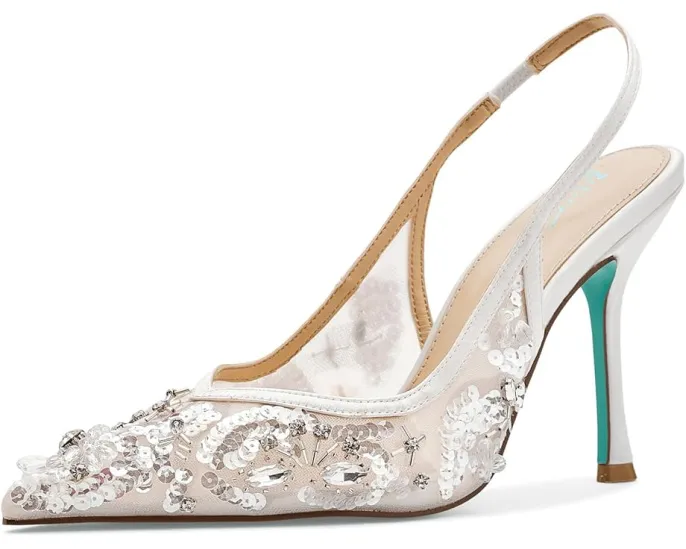 Туфли-лодочки Eddie с острым мысом и стрейч-эластиком от Blue by Betsey Johnson