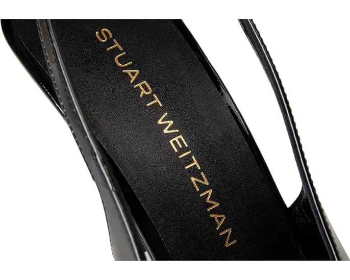 Туфли Val Slingback 85 Stuart Weitzman на шпильке с открытым мысом