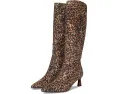 Сапоги Naturalizer Deesha Narrow Calf Knee High с принтом леопард и каблуком