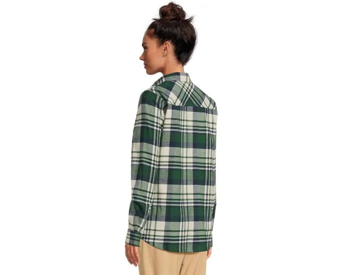 Рубашка Columbia Calico Basin Flannel с длинным рукавом и клетчатым принтом