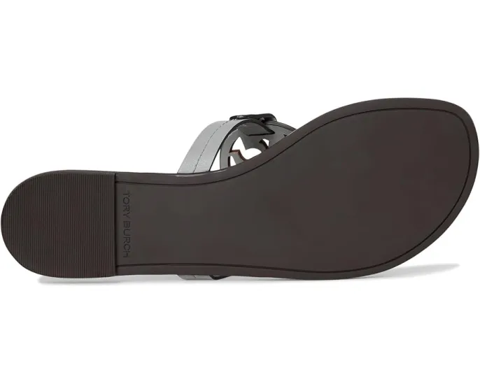 Босоножки Tory Burch Metal Miller из натуральной кожи с логотипом