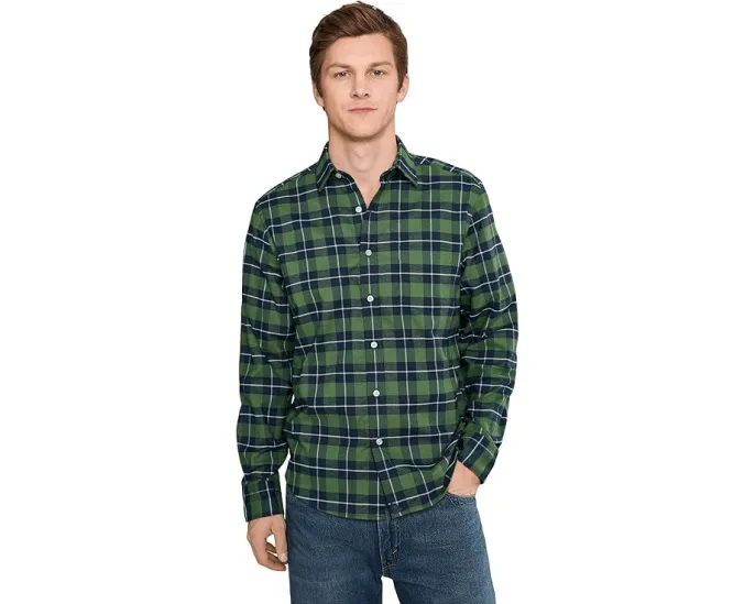 Performance фланелевая рубашка UNTUCKit Brightlake с четырехсторонним стрейчем