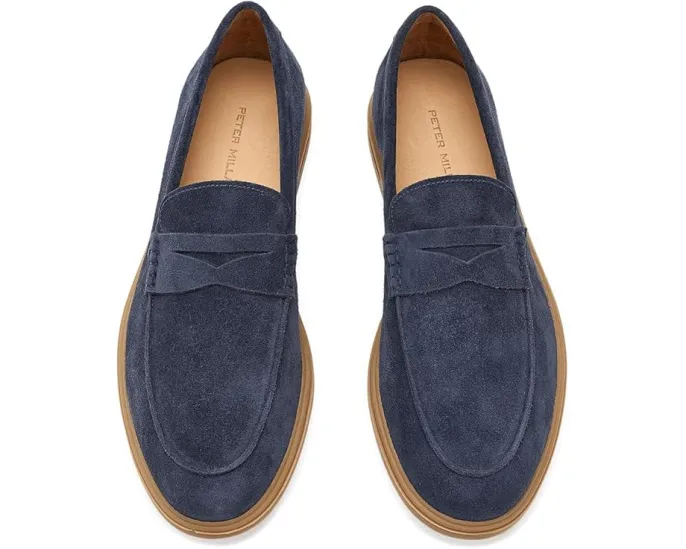 Peter Millar Excursionist мужские классические пенни лоферы из кожи