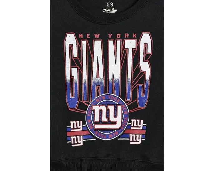 NFL New York Giants детский флисовый свитшот с опущенным плечом Junk Food Clothing Kids