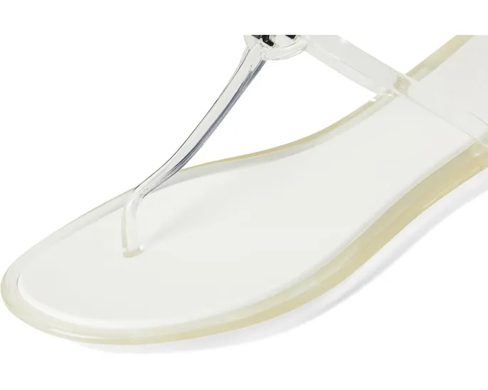 Желейные босоножки Tory Burch Mini Miller с логотипом Double T