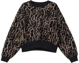 Детский худи Nike Kids Club Fleece Boxy с принтом камуфляж и свободным кроем