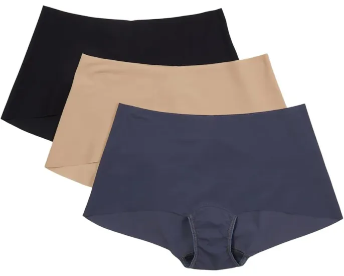 Hanky Panky Набор из 3 шорт BreatheSoft с эффектом второй кожи