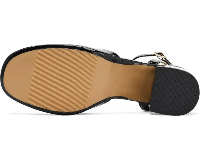 Элегантные сандалии Steve Madden Elinor с лаковой отделкой и щиколоточным ремешком