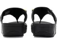 Сандалии FitFlop Lulu с квадратным носком и цепочкой из кожи