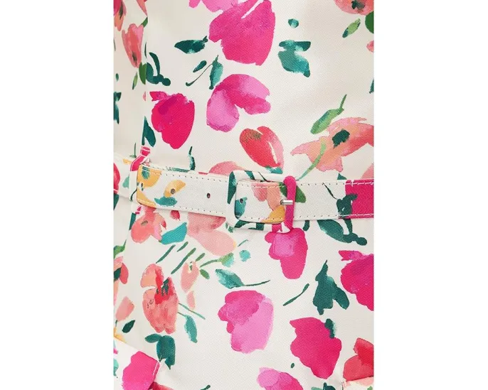 Короткое платье Adrianna Papell с принтом из ткани микадо