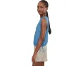 Топ Madewell Denim Cinched Shell с денимом и сборкой