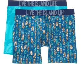 Tommy Bahama 2-Pack Boxer Brief с эластичным поясом