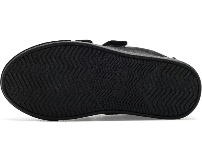 Кроссовки TOMS Cruz Double Strap на двойной липучке черные